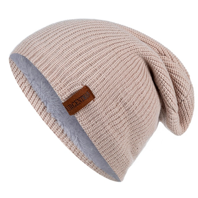Solid color beanie
